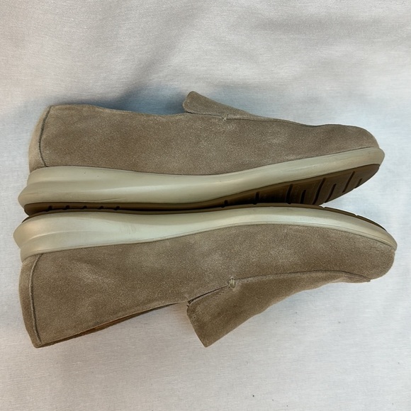 Samuel Hubbard Freedom First Taupe Suede Shoes 9 - Picture 9 of 9